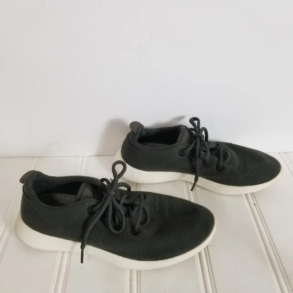 Allbirds Wool Runners Gray Men’s 10 Merino Lace Up Lightweight Comfort